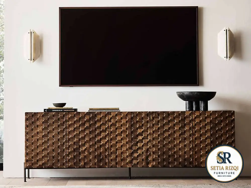 Bufet TV Retro Minimalis Terbaru