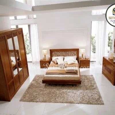Tempat Tidur Minimalis Mewah Natural